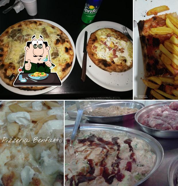 Platti al Pizzeria Benfatto