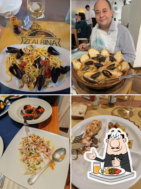 Platti al Trattoria Zì Albina