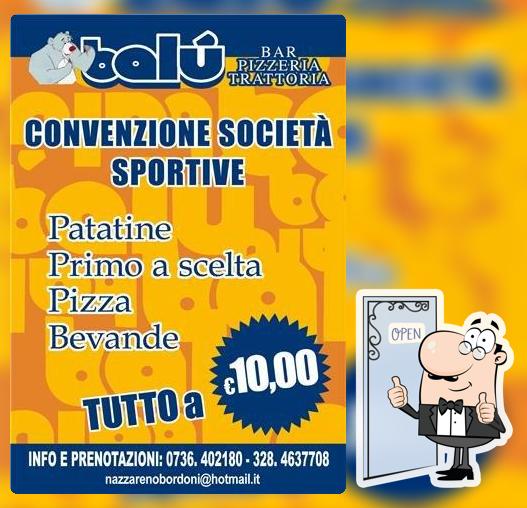 Bar Ricevitoria Pizzeria Trattoria Balù