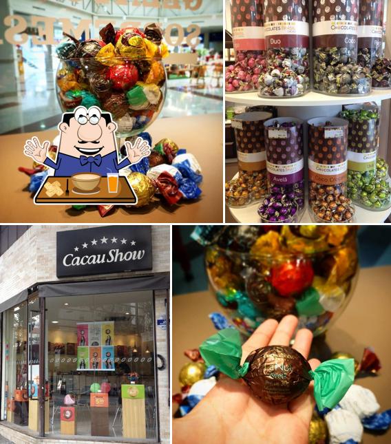 Platos en Cacau Show Brigadeiro