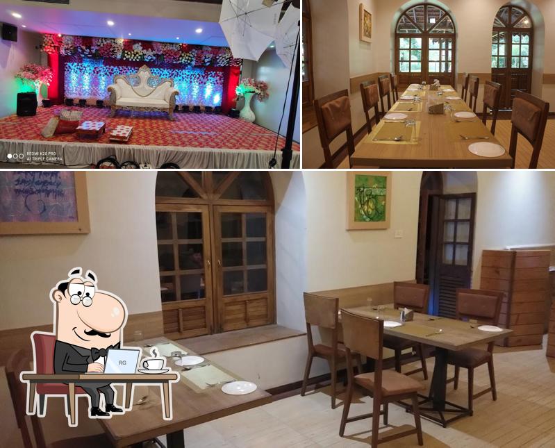 The interior of AMRAI RESORT