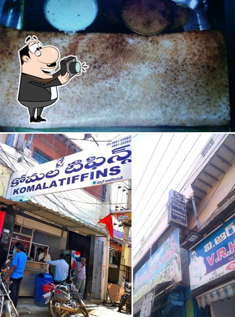 Here's an image of Komala Tiffins