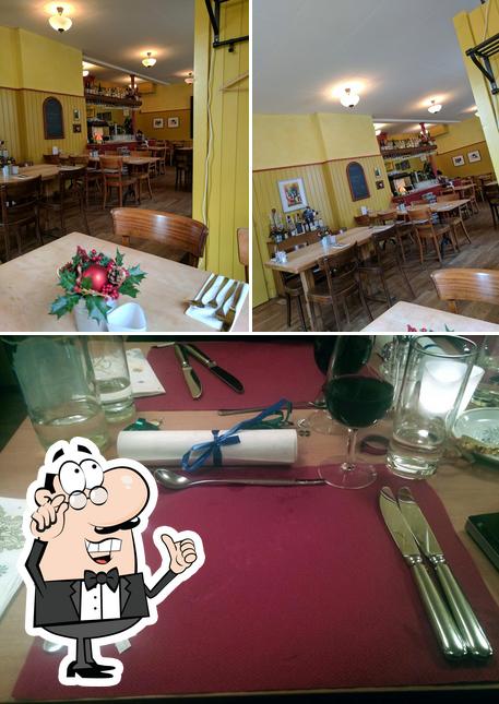 Gli interni di Zum Grünen Hund