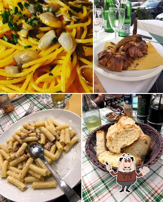 Platti al Ristorante Romolo e Remo