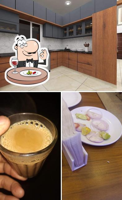 Check out the image displaying food and interior at Dwarkadhish Tea Stall & Snacks