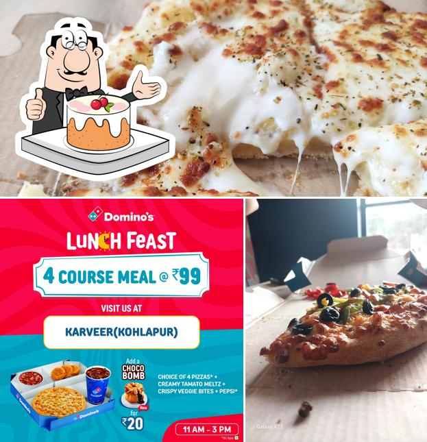 Carrot cake at Domino's Pizza Sambhaji Nagar, Kolhapur