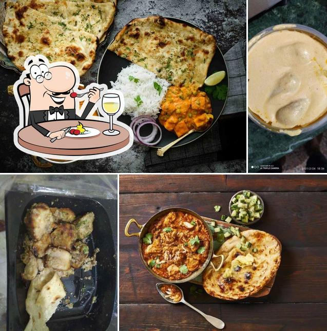 Food at Mr Naan & Mrs Curry