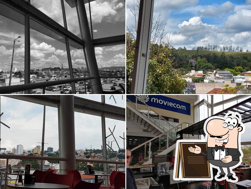 O exterior do Café do Ponto