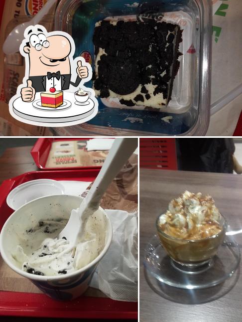 Burger King offre un'ampia selezione di dolci