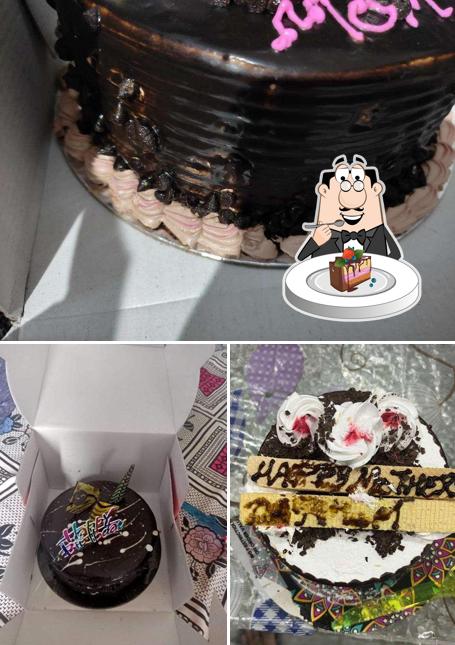 Chocolate cake at Bake & Cake