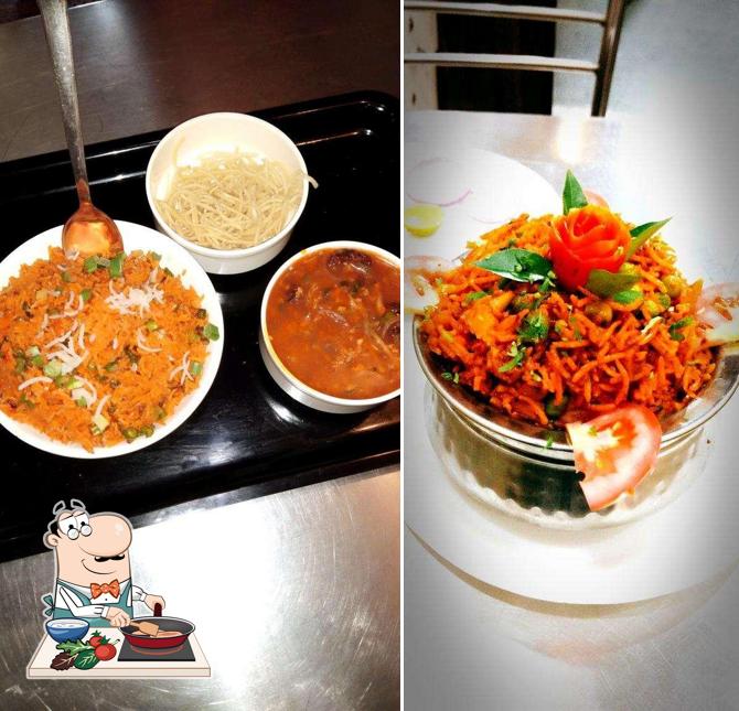 Chicken curry at Madhuban Veg. Restaurant