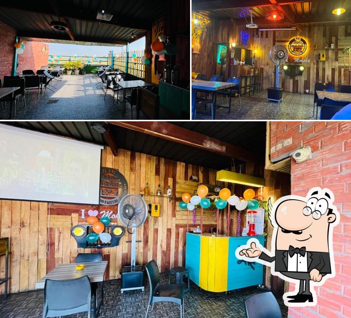 Check out how Moksha Family Restro & Bar looks inside