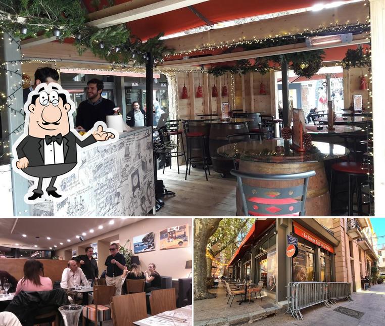 L'intérieur de Le Grand Café de La Poste