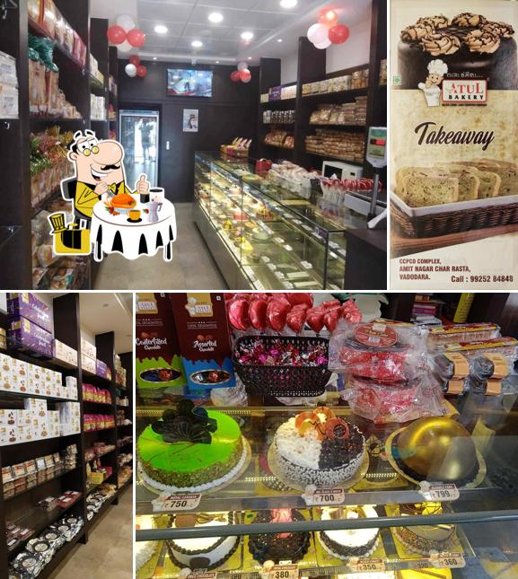 Food at ATUL BAKERY Amit Nagar Karelibaugh Cake, Pastry, Cookies & Namkeen 100% Veg. (Eggless)