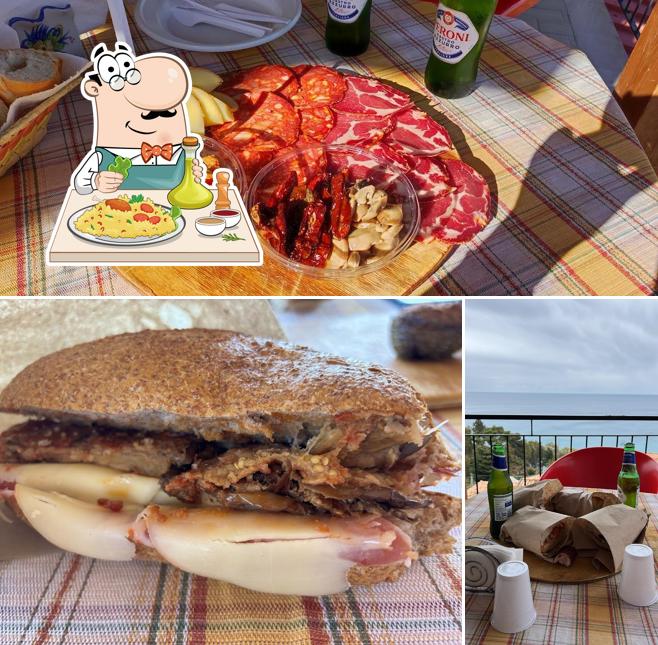 Panino con maiale stirato al Donna Lina