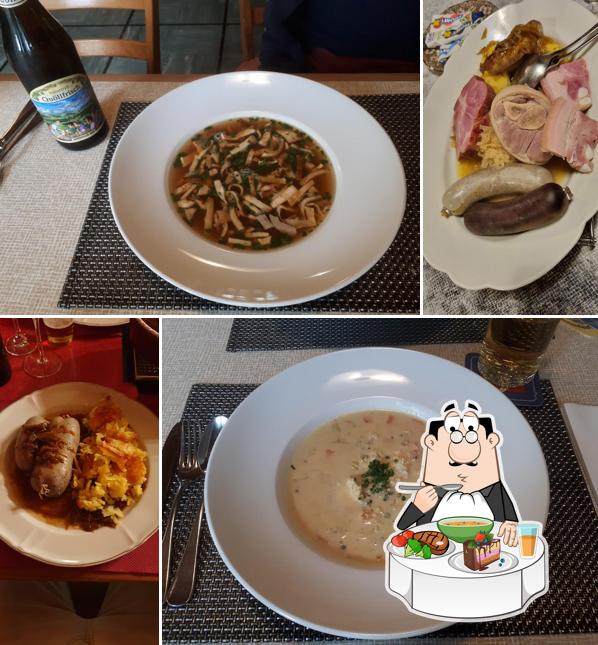 Zuppa calda e acida al Restaurant Huserhof