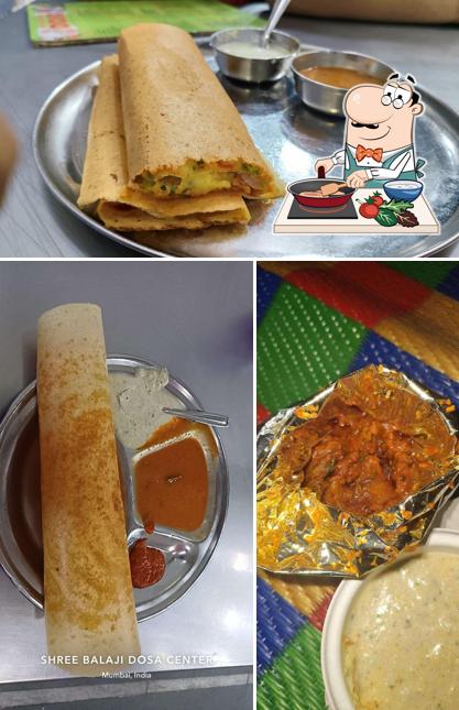 Chicken curry at Shree Balaji dosa centre