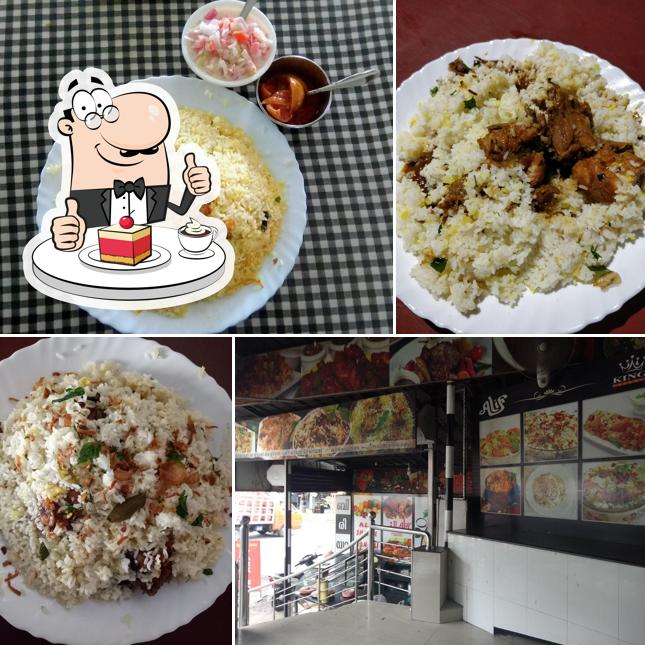 Shebin Manjaly's Biriyani serves a number of sweet dishes