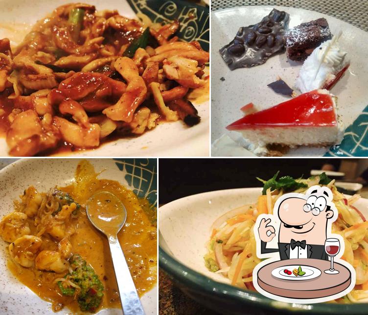 Food at TK's Oriental Grill