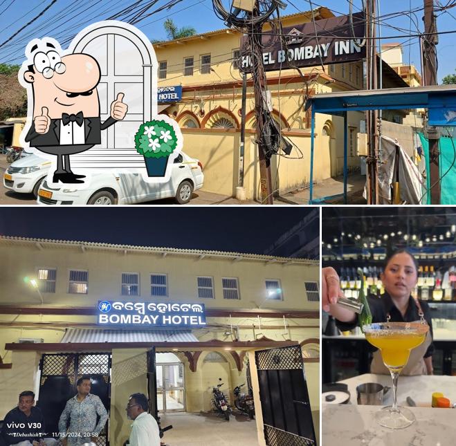 The image of exterior and beverage at Bombay Restaurant (Hotel Bombay Inn’s Kitchen for Online Ordering and Takeaways)