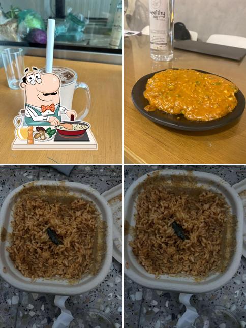 Fried rice at Healthy Hut