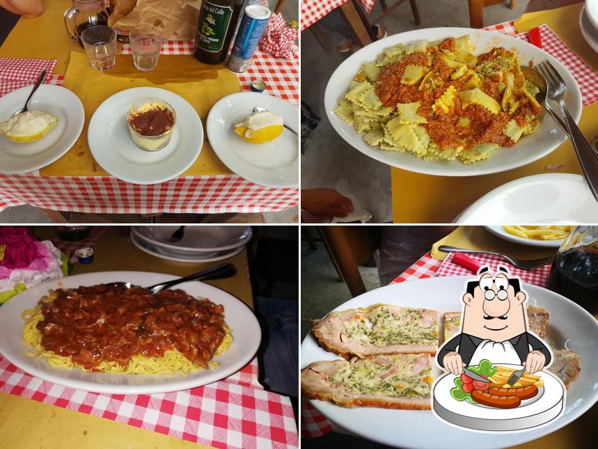 Platti al Trattoria La Tagliola