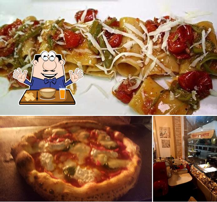 Questa è la immagine che mostra la cibo e esterno di fratelli cavallaro