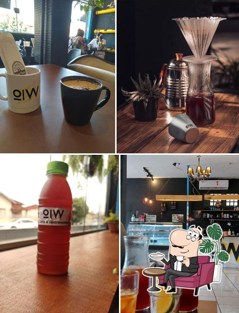 Veja imagens do interior do Ow Café