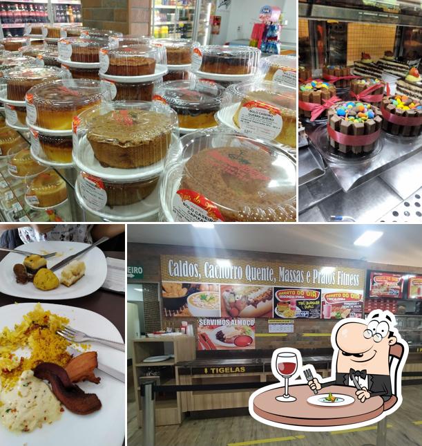 Comida em Padaria Raíz do Trigo