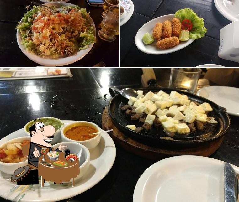 Platos en Maria Farinha bar e restaurante