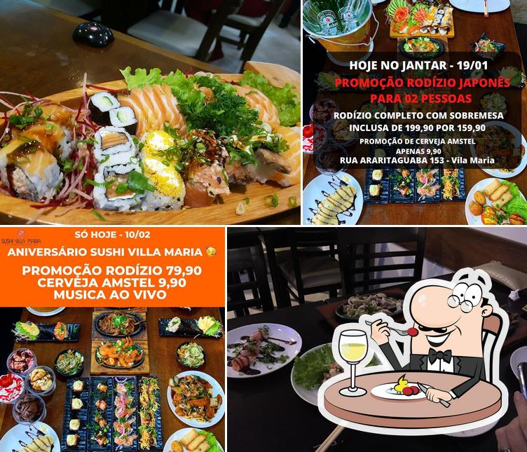 Comida em Sushi Villa Maria