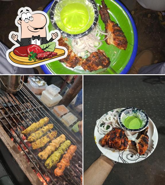 Pick meat meals from the menu