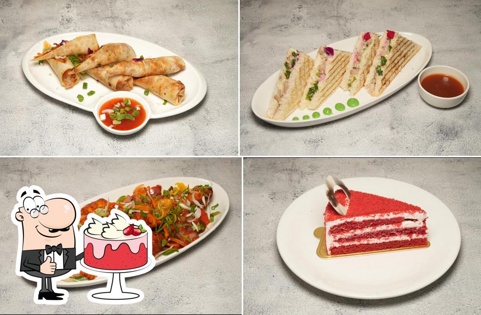 Red velvet cake at Ambrosial Kitchenette