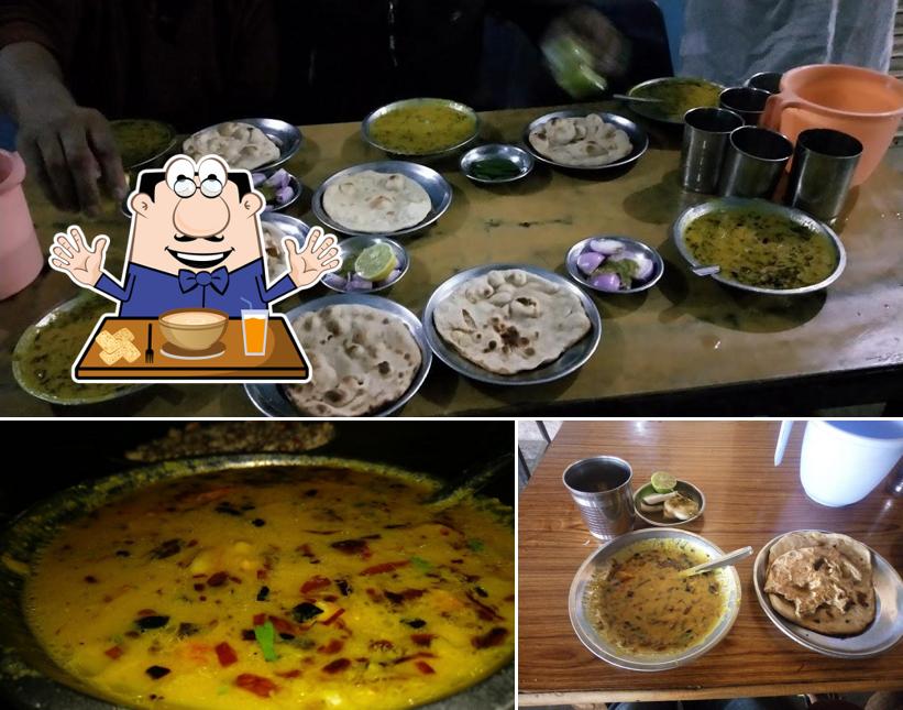 Food at New Dubey Dhaba