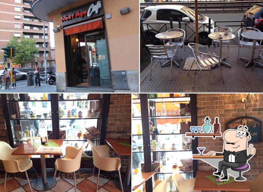Dai un'occhiata agli interni di Next Age Cafè