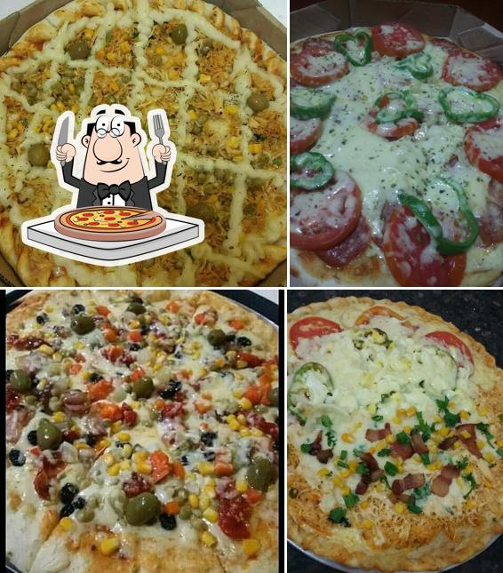 Consiga pizza no Sabor do Chefe Restaurante e Pizzaria