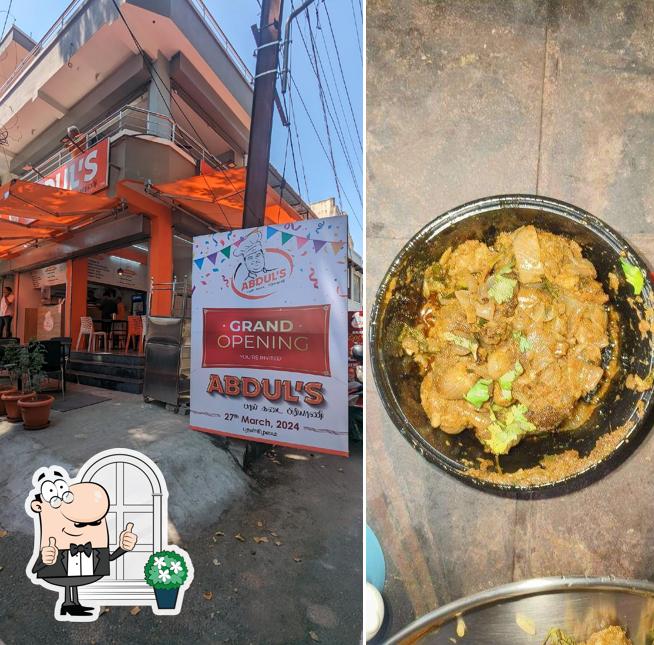 The exterior of Abdul's