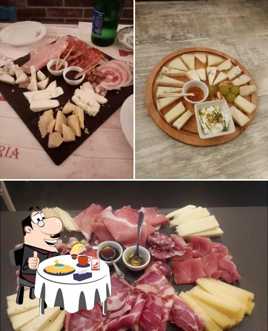 Piatto di formaggi al Ambulatorio Alcolico