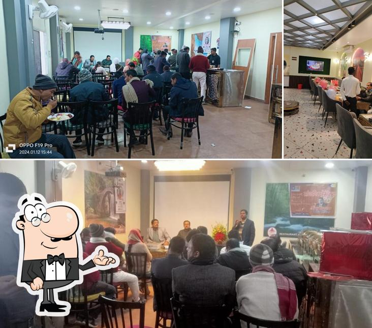 The interior of Namaste Katihar