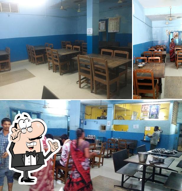 The interior of Rama Mess