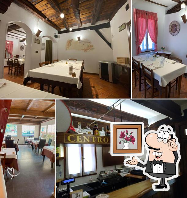 Gli interni di Antica Trattoria dagli Angeli