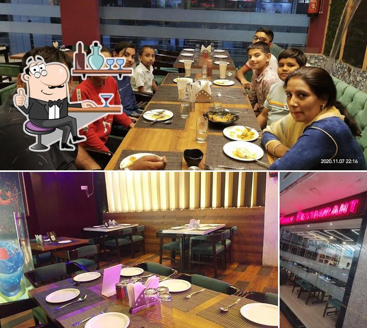 The interior of California Bistro by County Park & Suites