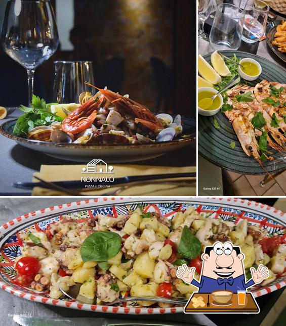 La cibo e bevanda del ristorante