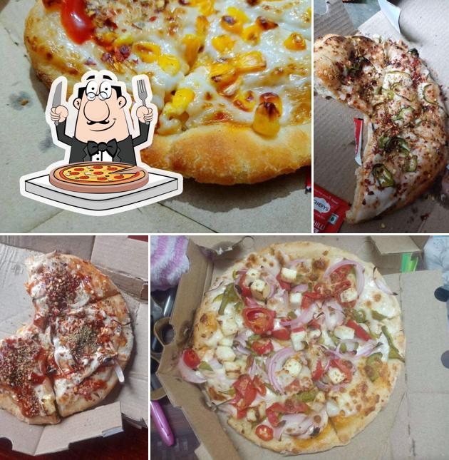 Pick pizza at Pizza Express