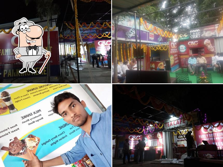 The exterior of C&C FAMILY RESTAURANT