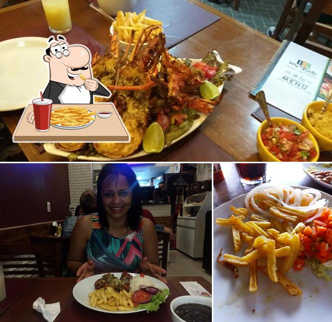 Batata frita em Me Gusta e Win sushi bar