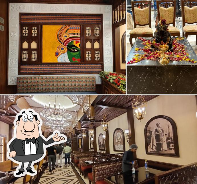 The interior of Naivedyam Yamunanagar