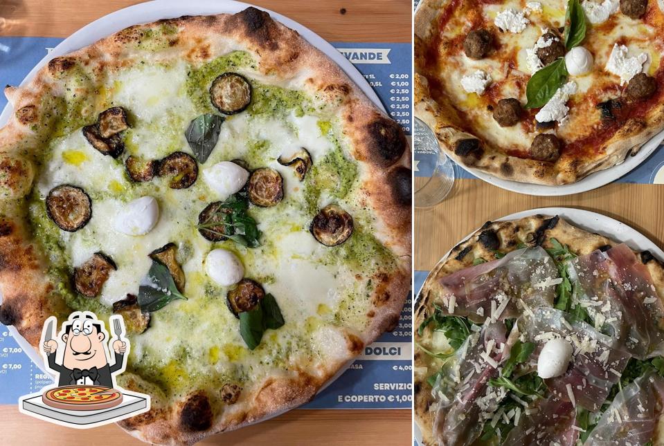 Prenditi tra le svariate varianti di pizza