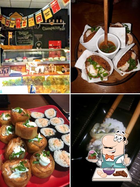 Sushili provê uma escolha de sobremesas