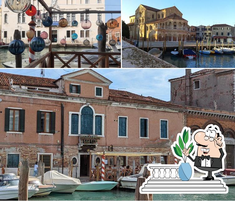 Gli esterni di Murano Trattoria Valmarana